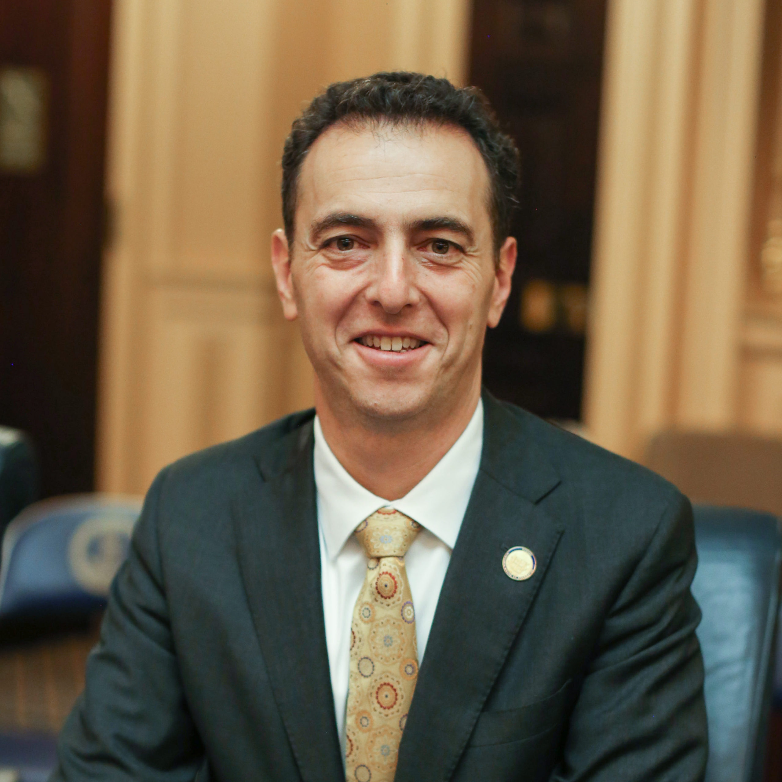 Official portrait of Marcus Simon